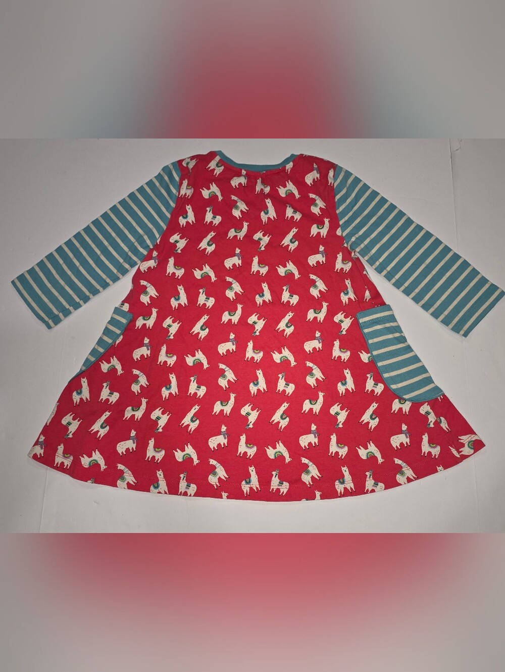 Llama Llama Mini Boden Tunic Girls size 7-8y Adorable Print